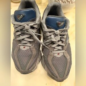 New Balance Gray and Navy Athletic Shoes